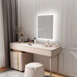 20×30 Inch Rectangular LED Bathroom Mirror – Anti-Fog, Dimmable, and Touch Controls