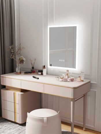 LED vanity mirrors for bridal prep rooms adding elegance and functionality.