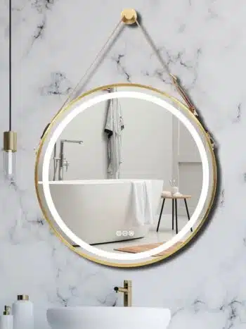 Monsoon-proofing LED mirror during rainy season maintenance