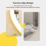 Frontlit Oval LED Illuminated Bathroom Mirror with Frame and Anti-Fog