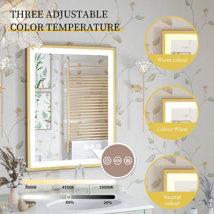 How to Dim or Adjust Brightness on an LED Mirror?