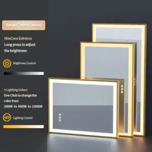 LED Mirror Frame Finishes