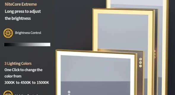 LED Mirror Frame Finishes: Ultimate Style Guide