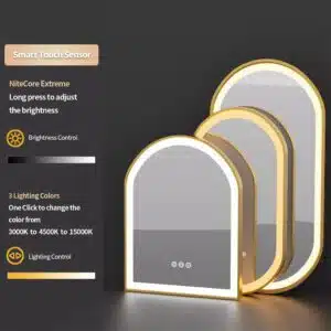 Custom-made LED mirrors