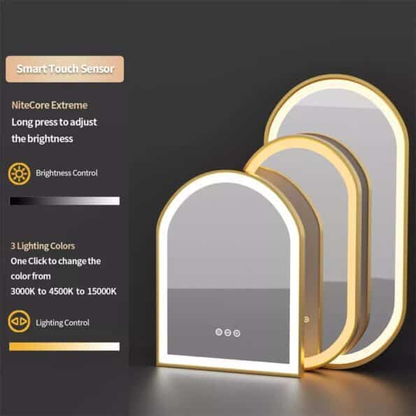 Custom-made LED mirrors