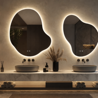 Elegant LED Mirrors for Bakery and Dessert Shop Interiors