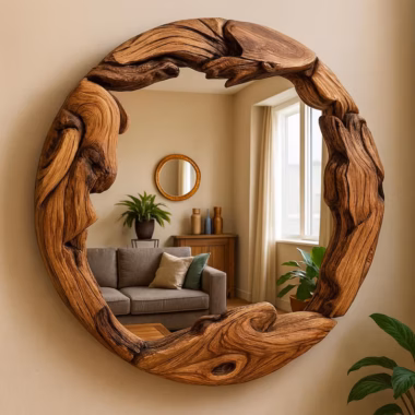 Wood Framed Mirrors India — Types, Rooms and What to Avoid in Indian Humidity